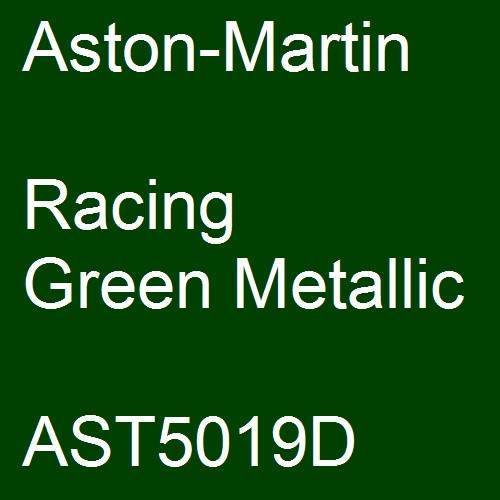 Aston-Martin, Racing Green Metallic, AST5019D.